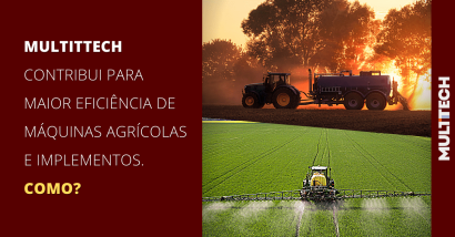 maior eficiência de Máquinas Agrícolas