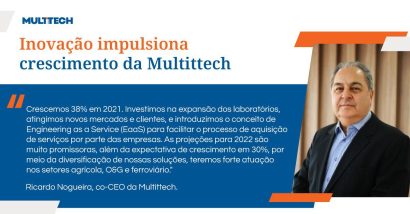 Inovação impulsiona crescimento da Multittech
