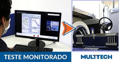testes monitorados